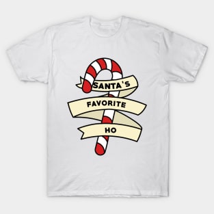 Santa's Favorite Christmas Ho T-Shirt